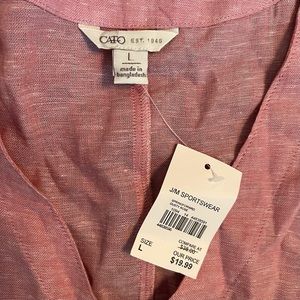 🆕 Cato -J/M Sportswear top size L